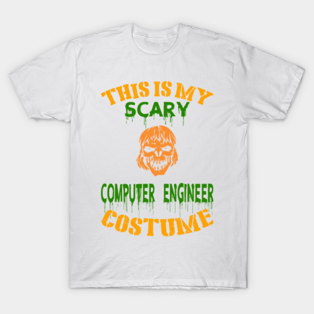 This Is My Scary Computer Engineer Costume T-Shirt-TOZ